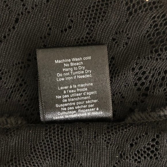 Aritzia Talula Black Lace Summer Top Blouse XS - Picture 8 of 8